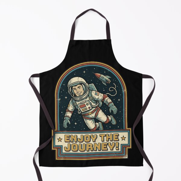 Item preview, Enjoy The Journey Funny Astronaut designed and sold by k3rstman1.