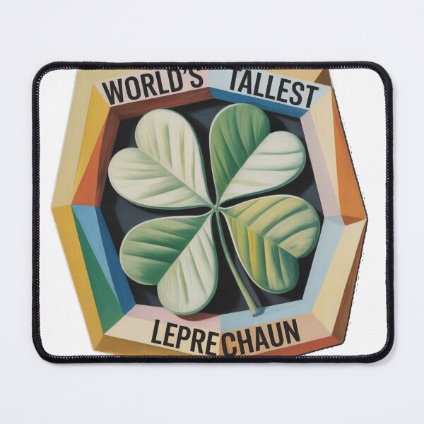 Item preview, Cubist Four-Leaf Clover Abstract Art designed and sold by Bloomkept.