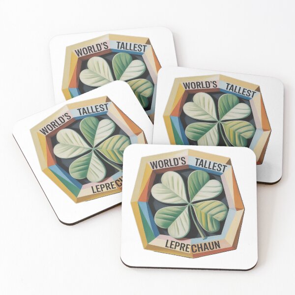 Item preview, Cubist Four-Leaf Clover Abstract Art designed and sold by Bloomkept.