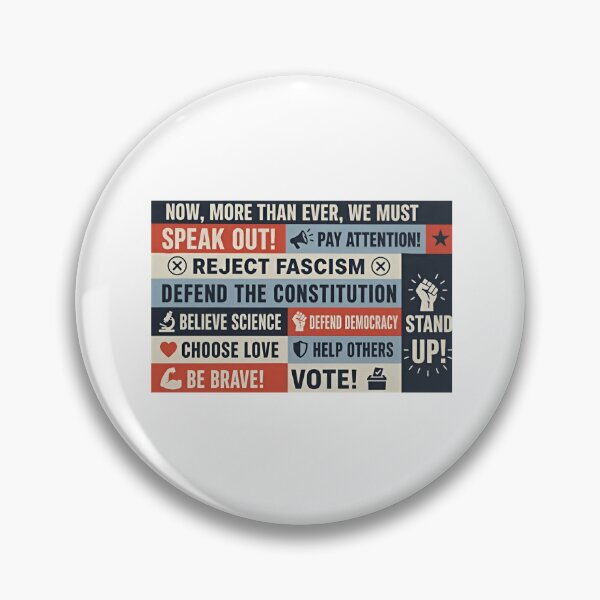 Item preview, Now More Than Ever, We Must Speak Out Pay Attention Reject Fascism designed and sold by RamneekFraty.