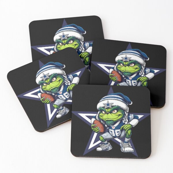 Item preview,  Dallas Cowboys Grinch Football Player designed and sold by ijospring.