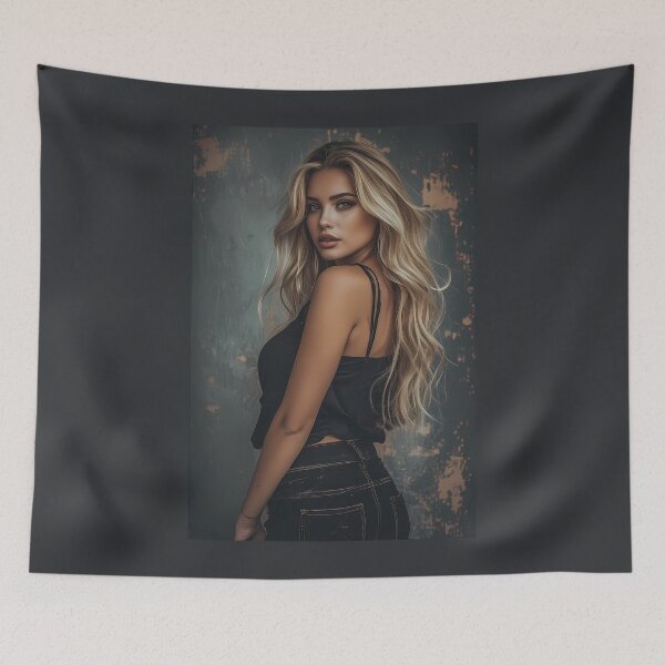 Artikelvorschau, Studio-Porträt eines angehenden Popstars entworfen und verkauft von CMY Designs.