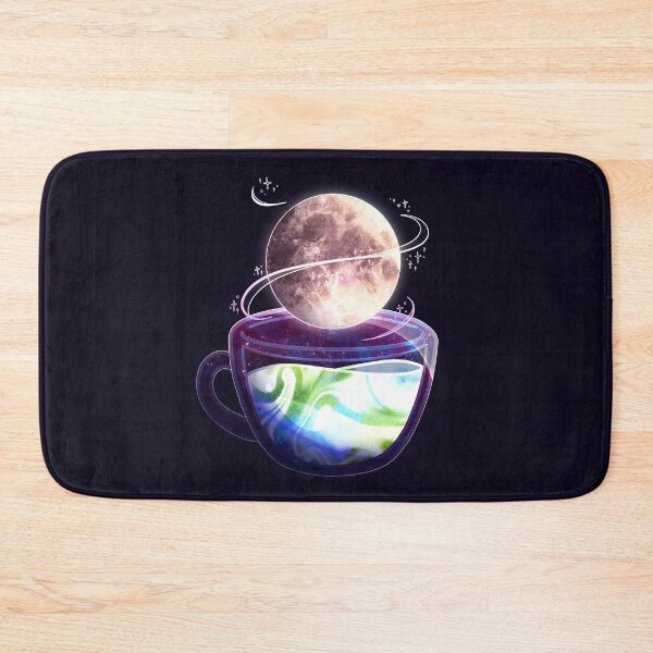 Item preview, Solar System Teacup: Earth and Moon designed and sold by heysoleilart.