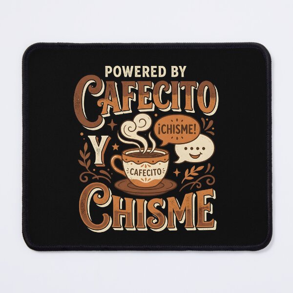 Item preview, Powered By Cafecito y Chisme designed and sold by cosmicchancla.