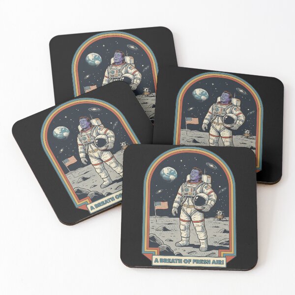 Item preview, Vintage Astronaut Breath Of Fresh Air Humor designed and sold by k3rstman1.
