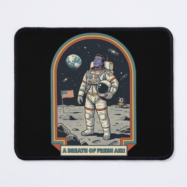 Item preview, Vintage Astronaut Breath Of Fresh Air Humor designed and sold by k3rstman1.