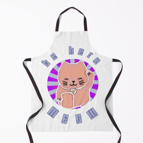Item preview, "Be Here Meow" Purple Sunburst Version designed and sold by thelivingrp.