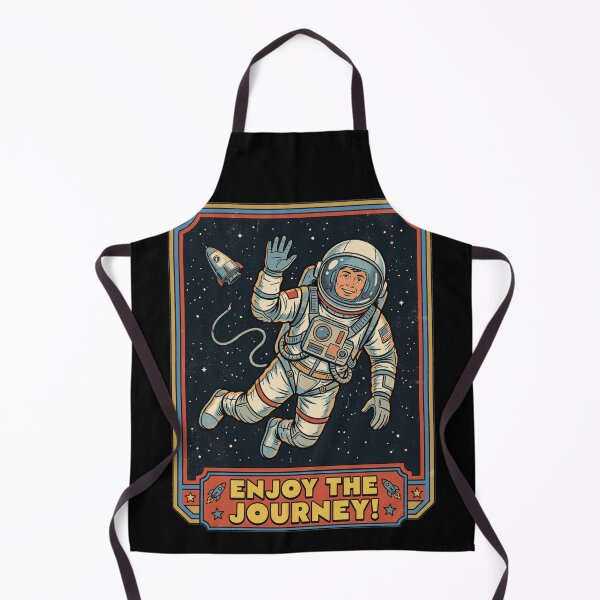 Item preview, Enjoy The Journey Vintage Astronaut Retro Space designed and sold by k3rstman1.