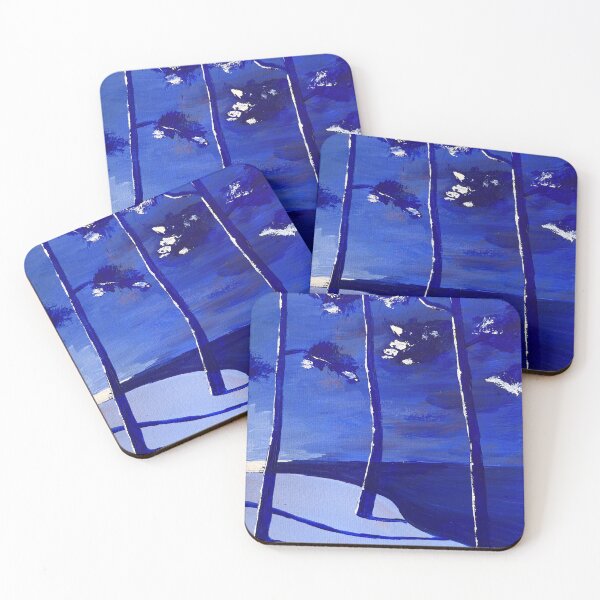 Item preview, Under the ultramarine pines designed and sold by Tyfrad.