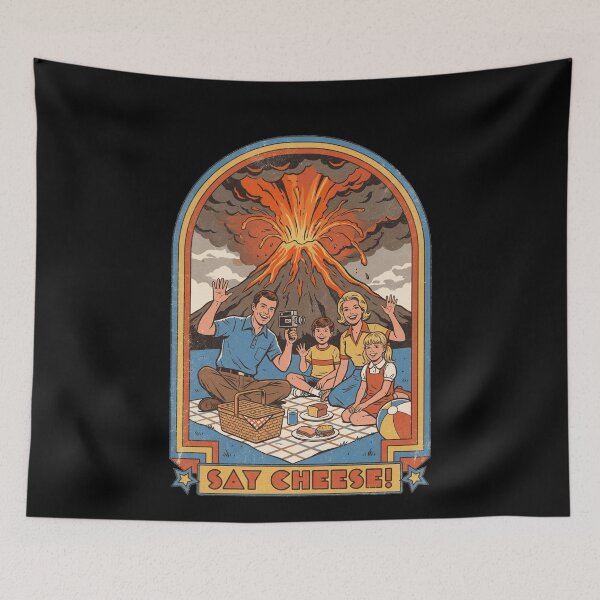 Item preview, Vintage 1950s Family Picnic Volcano Say Cheese designed and sold by k3rstman1.
