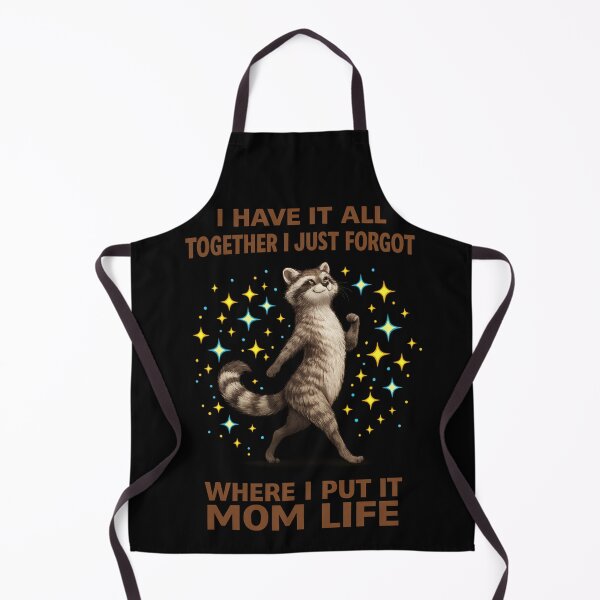 Item preview, Funny Raccoon Mom Life Shirt – I Have It All Together I Just Forgot Where I Put It – Cute Chaos Mom Humor T-Shirt designed and sold by TKOprintdesigns.