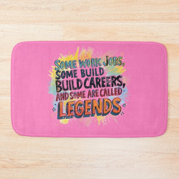 Item preview, Some work jobs, some build careers, and some are called Legends designed and sold by Grixel's Paang Gala Shop.