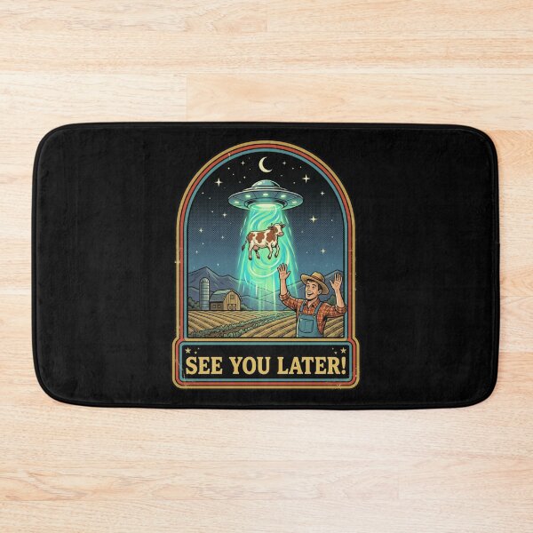 Item preview, Retro UFO Cow Abduction See You Later designed and sold by k3rstman1.