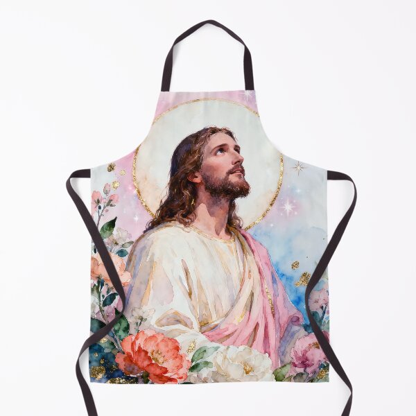 Item preview, Jesus Christ Good Friday Prayerful Portrait designed and sold by soulfulpalette.