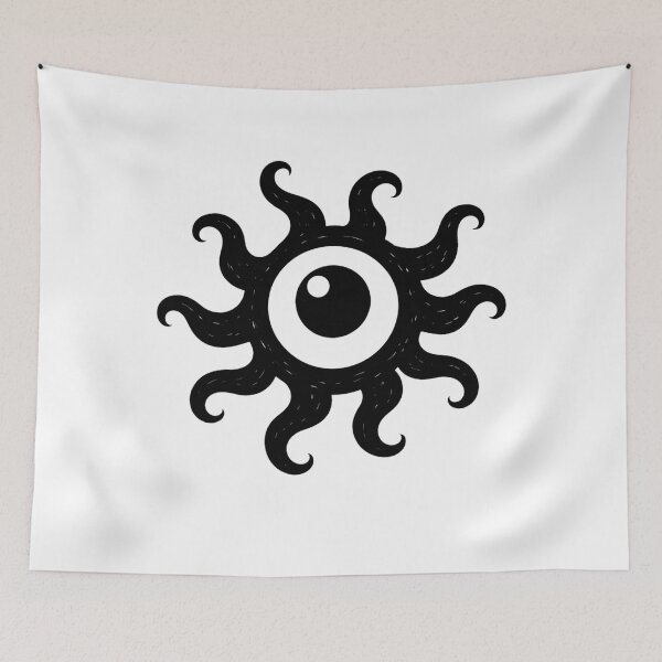 Item preview, Mystic Eye Sun Symbol – Minimalist Fantasy Energy Design, Magical Watcher Emblem designed and sold by MonkeyVibe.