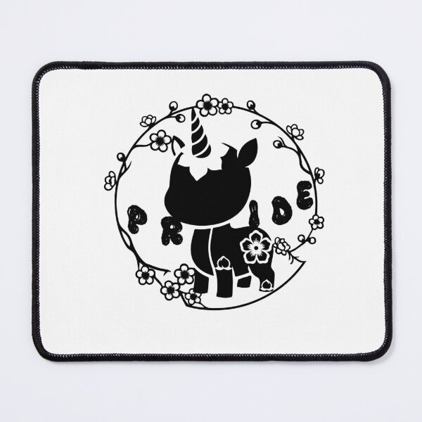 Item preview, BLACK UNICORN pride designed and sold by Toccami la mano e ti sentirò.