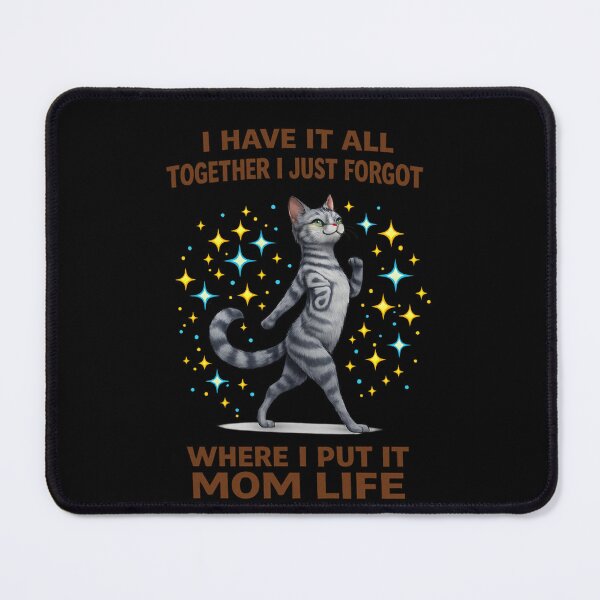 Item preview, Funny Butterfly Tabby Cat Mom Life Shirt – I Have It All Together I Just Forgot Where I Put It – Cute Chaos Mom Humor T-Shirt designed and sold by TKOprintdesigns.