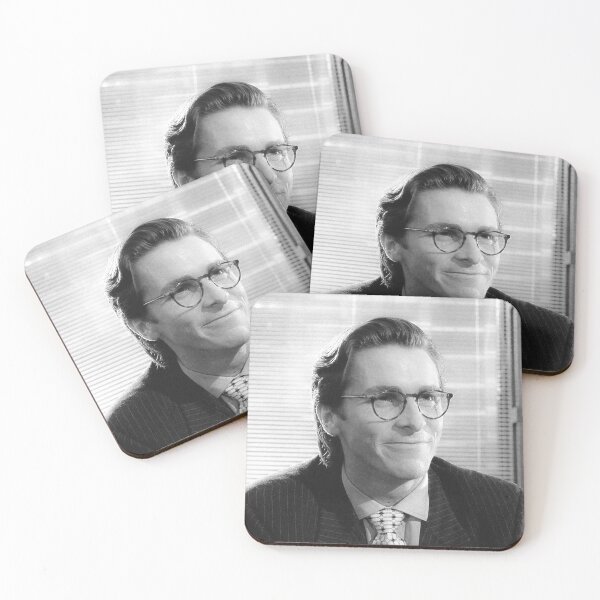 Item preview, AMERICAN BATEMAN PSYCHO B&W designed and sold by FILM GUTTER.
