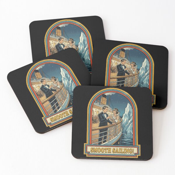 Item preview, Titanic Iceberg Vintage Parody Smooth Sailing designed and sold by k3rstman1.