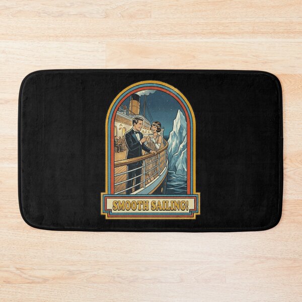 Item preview, Titanic Iceberg Vintage Parody Smooth Sailing designed and sold by k3rstman1.