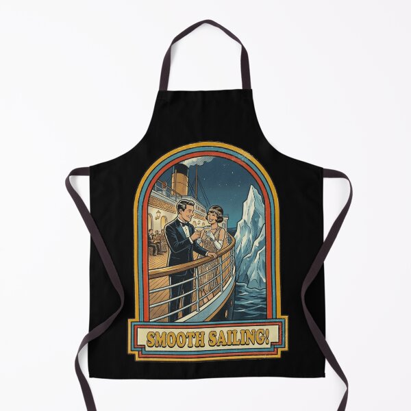 Item preview, Titanic Iceberg Vintage Parody Smooth Sailing designed and sold by k3rstman1.