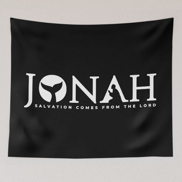 Item preview, Jonah - Salvation Comes from the Lord - White Design designed and sold by MoriaStore.