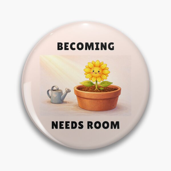 Item preview, Becoming Needs Room – Sunflower Growth Tee designed and sold by QuietlyBecoming.