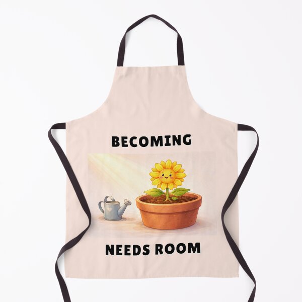 Item preview, Becoming Needs Room – Sunflower Growth Tee designed and sold by QuietlyBecoming.