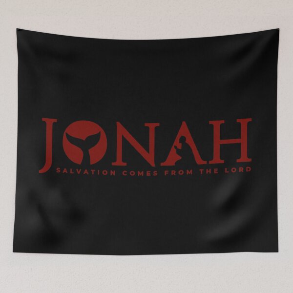 Item preview, Jonah - Salvation Comes from the Lord - Red Design designed and sold by MoriaStore.