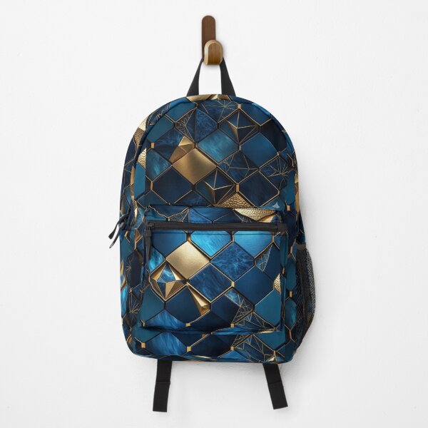 Item preview, Luxury Golden Ethereal Flow - Radiant Liquid Gold & Obsidian Abstract Art designed and sold by KingRito.