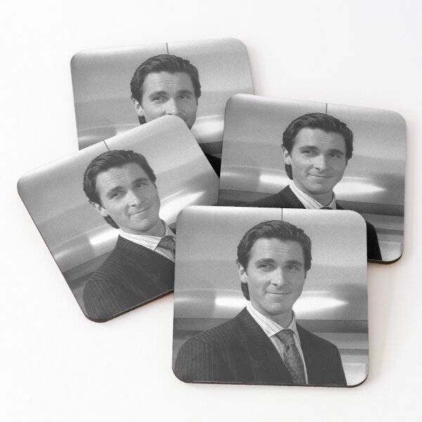 Item preview, AMERICAN BATEMAN PSYCHO B&W designed and sold by FILM GUTTER.