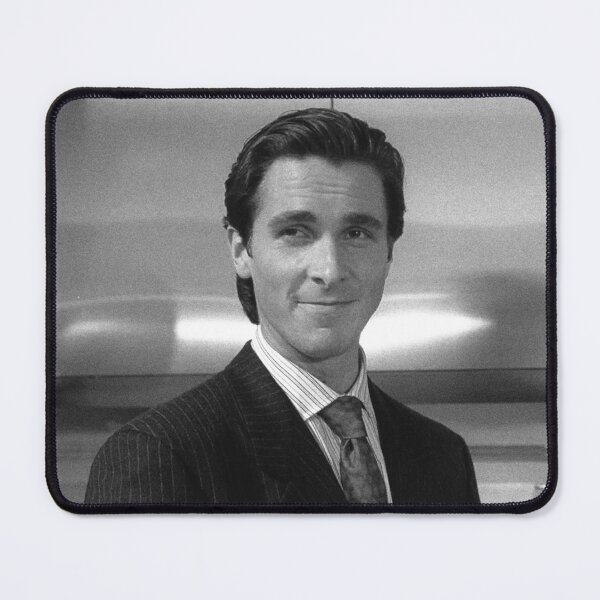 Item preview, AMERICAN BATEMAN PSYCHO B&W designed and sold by FILM GUTTER.