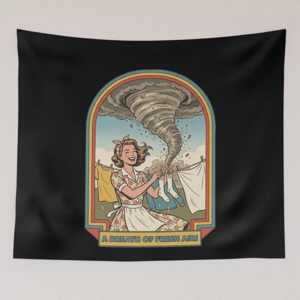 Item preview, Vintage Housewife Tornado Breath Of Fresh Air designed and sold by k3rstman1.