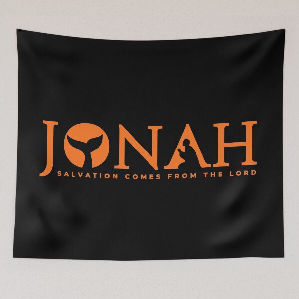 Item preview, Jonah - Salvation Comes from the Lord - Orange Design designed and sold by MoriaStore.