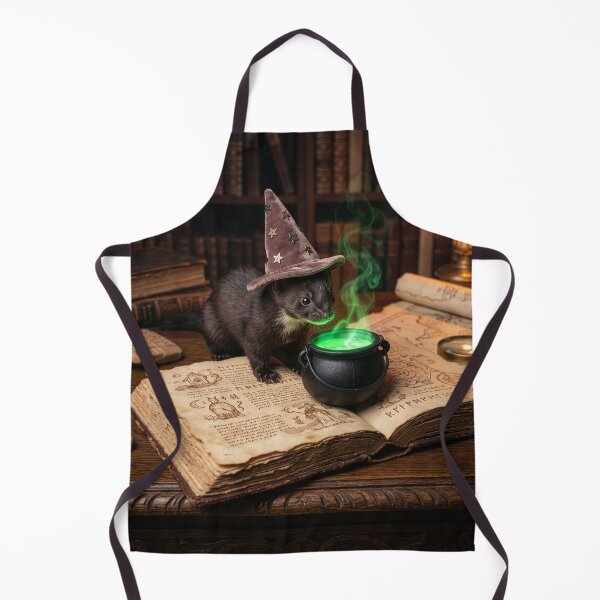 Item preview, Stoat Sorcerer Whips Up a Magical Potion designed and sold by Tridentulus.