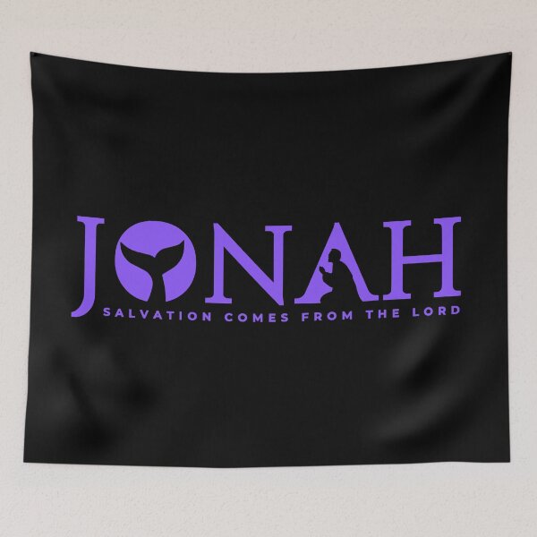 Item preview, Jonah - Salvation Comes from the Lord - Purple Design designed and sold by MoriaStore.