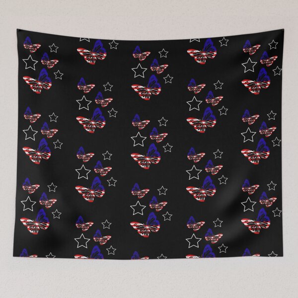 Item preview, Star Spangled Butterflies designed and sold by peppitoaj.
