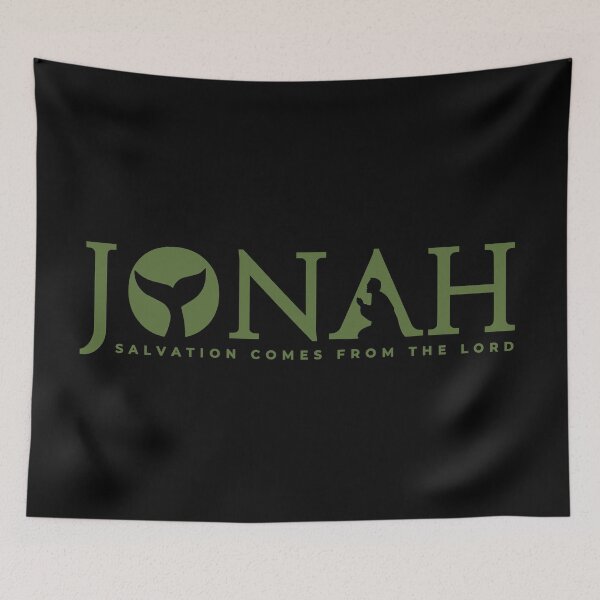 Item preview, Jonah - Salvation Comes from the Lord - Green Design designed and sold by MoriaStore.