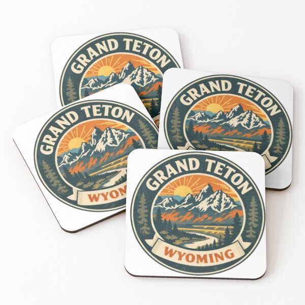 Item preview, Grand Teton National Park - Vintage T-Shirt Design designed and sold by projectbadass.