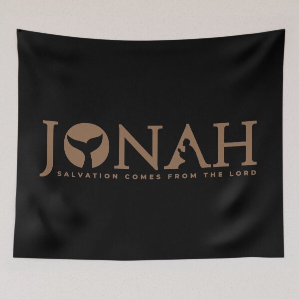 Item preview, Jonah - Salvation Comes from the Lord - Brown Design designed and sold by MoriaStore.