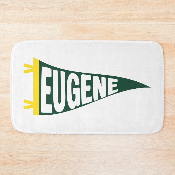 Item preview, Eugene Oregon Vintage Collegiate Pennant designed and sold by Sparkledust Creations.