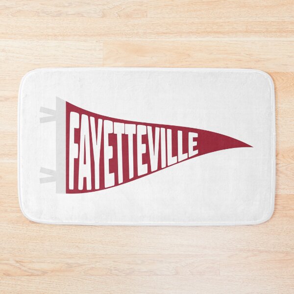 Item preview, Fayetteville Vintage College Town Pennant designed and sold by Sparkledust Creations.