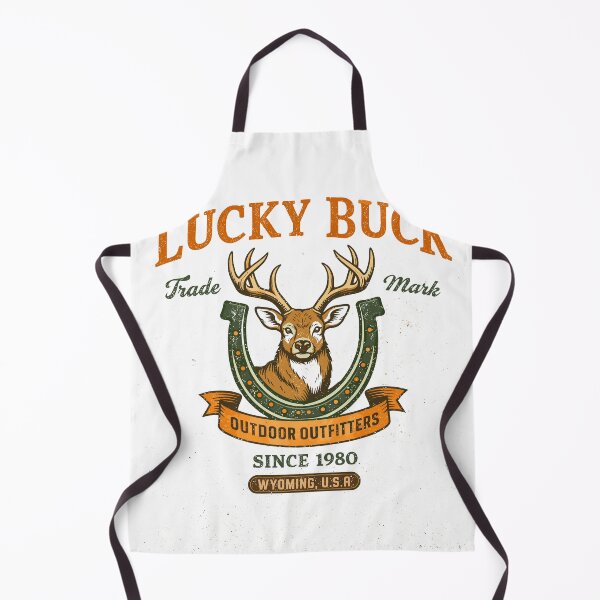 Item preview, Lucky Buck Outdoor Outfitters T-Shirt designed and sold by Matinez Pink.