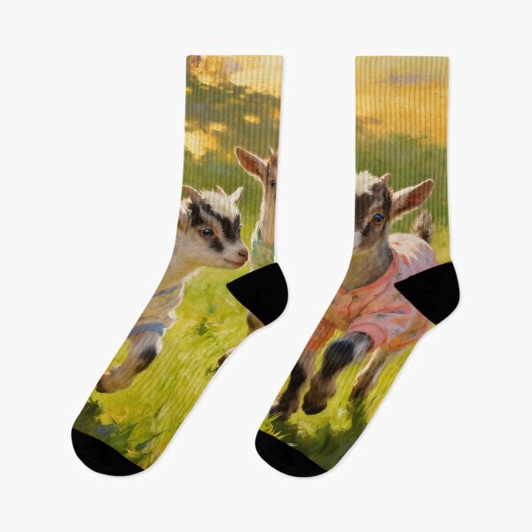 Item preview, Baby Goats Wearing Pajamas designed and sold by Glimmersmith.