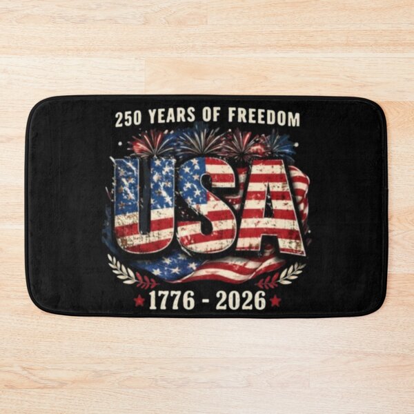 Item preview, USA 250 Years of Freedom – 1776–2026 Patriotic Fireworks Design designed and sold by szydelkowanika.