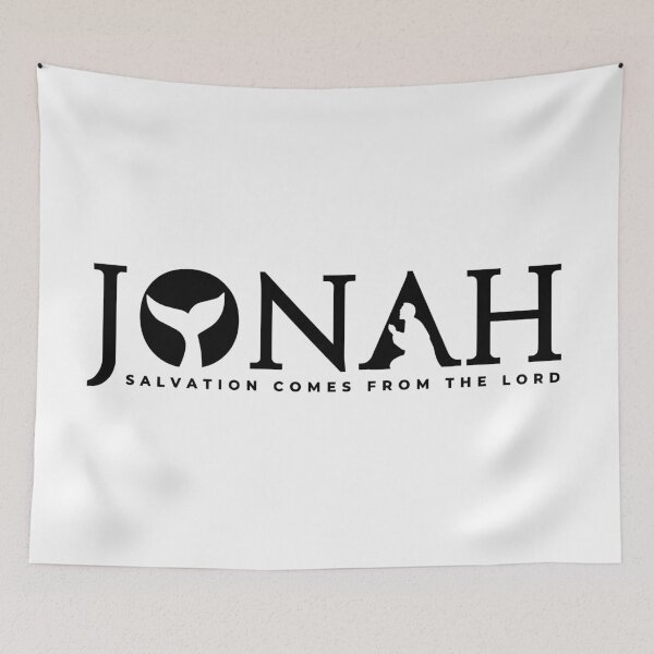 Item preview, Jonah - Salvation Comes from the Lord - White Design designed and sold by MoriaStore.