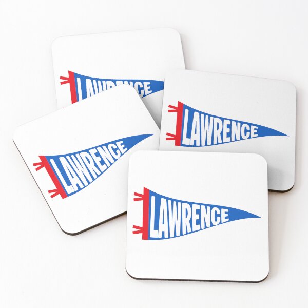 Item preview, Lawrence Kansas Retro College Town Pennant designed and sold by Sparkledust Creations.