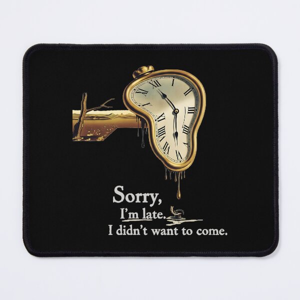 Item preview, Surreal Clock - "Sorry I'm Late" designed and sold by UrbanPrts.