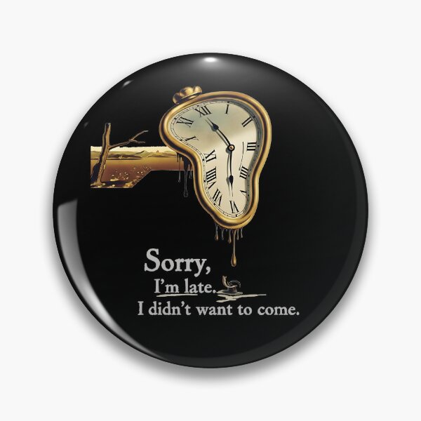 Item preview, Surreal Clock - "Sorry I'm Late" designed and sold by UrbanPrts.