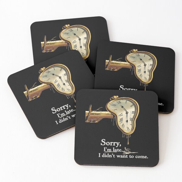Item preview, Surreal Clock - "Sorry I'm Late" designed and sold by UrbanPrts.